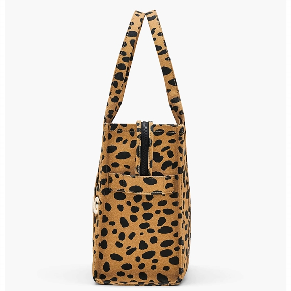 Marc Jacobs The Large Cheetah Canvas Tote Bag, Black Multi 